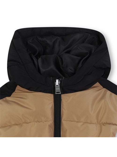 Piumino con cappuccio HUGO BOSS | J52477BISCOTTO
